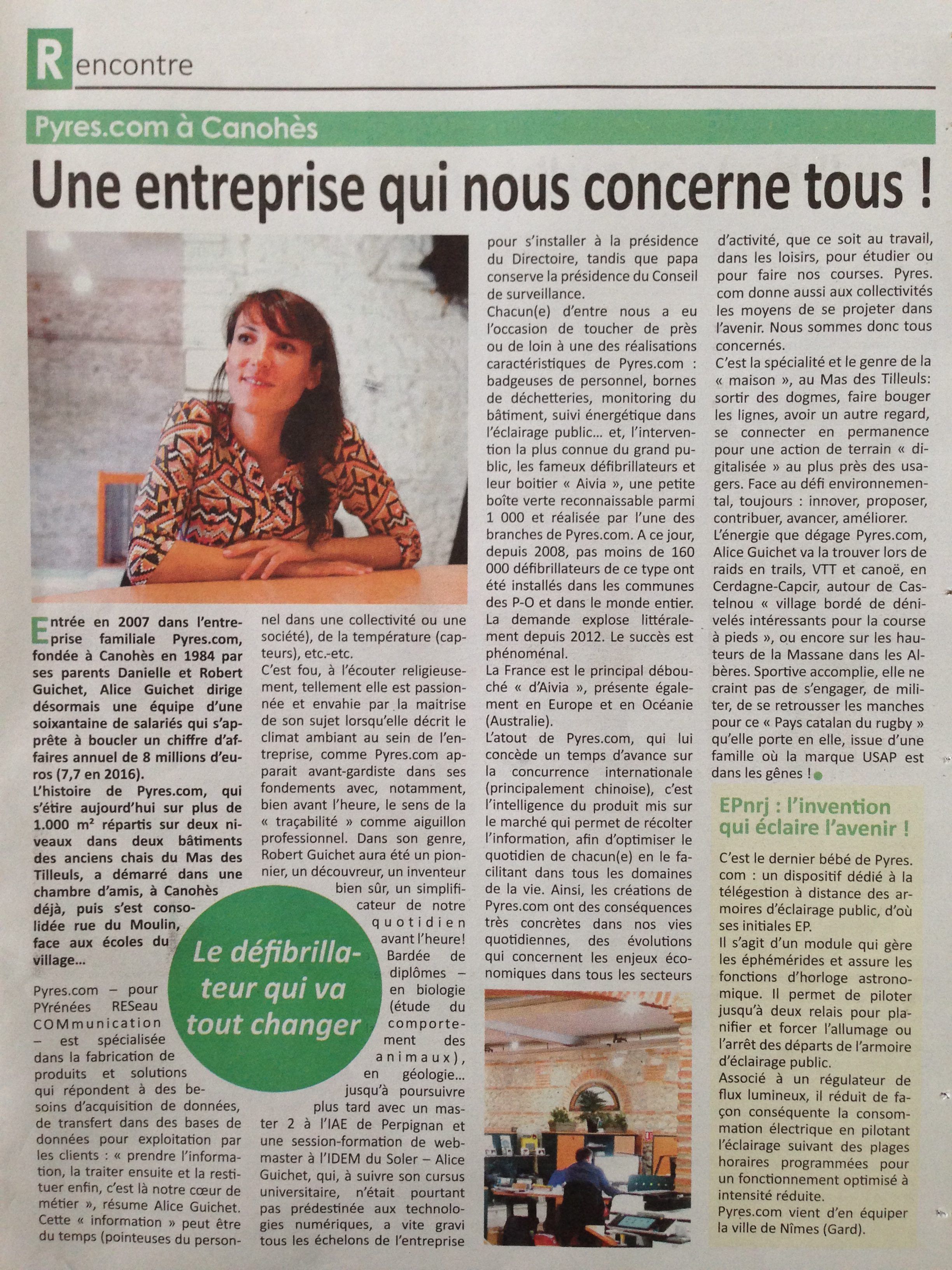 Nouveau projet pour l’entreprise familiale Pyrescom